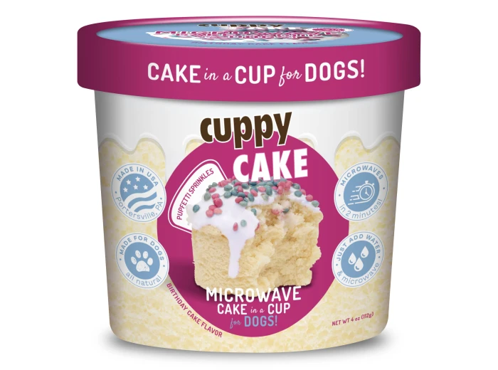 Cuppy Cake - Microwave Dog Birthday Cake in A Cup
