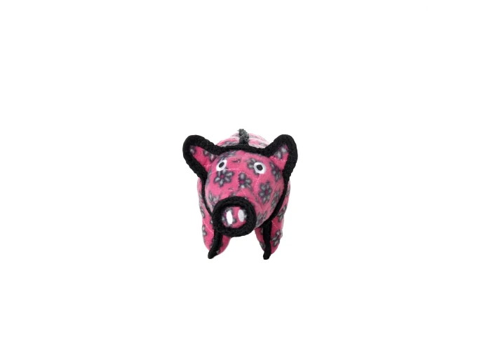 Tuffy Jr Barnyard Pig, Durable, Tough, Squeaky Dog Toy