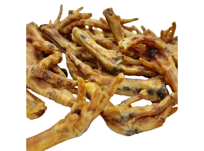 All-Natural Premium Chicken Feet Dog Treats (25/case)