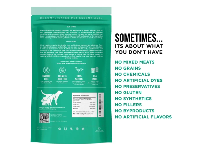The Only Beef Trachea Chews Dogs Need