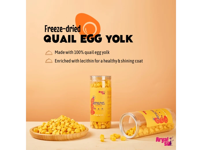 Freeze-Dried Egg Yolk Bites