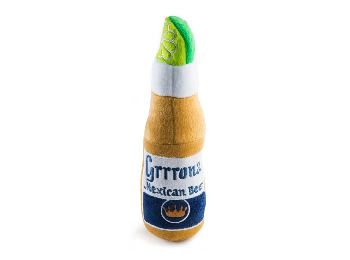 Grrrona Beer Bottle Toy Squeaker Dog Toy Small / Mini