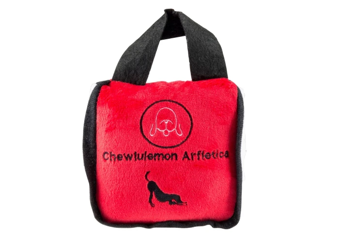 Chewlulemon Tote Bag Squeaker Dog Toy