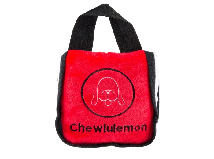 Chewlulemon Tote Bag Squeaker Dog Toy