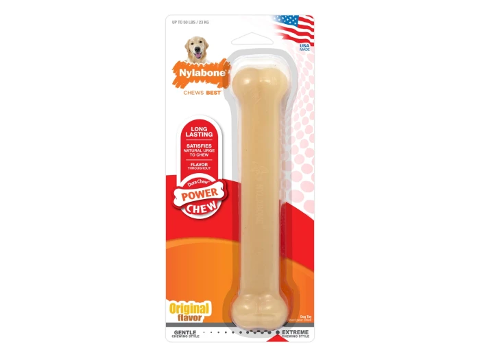 Nylabone Power Chew Dog Toy Original 1ea/Large/Giant - Up To 50 lb