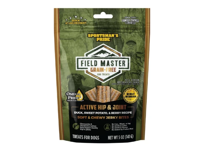 Field Master Active Hip & Joint Grainfree Dog Treats Duck/Sweet Potato/Berry 5oz.