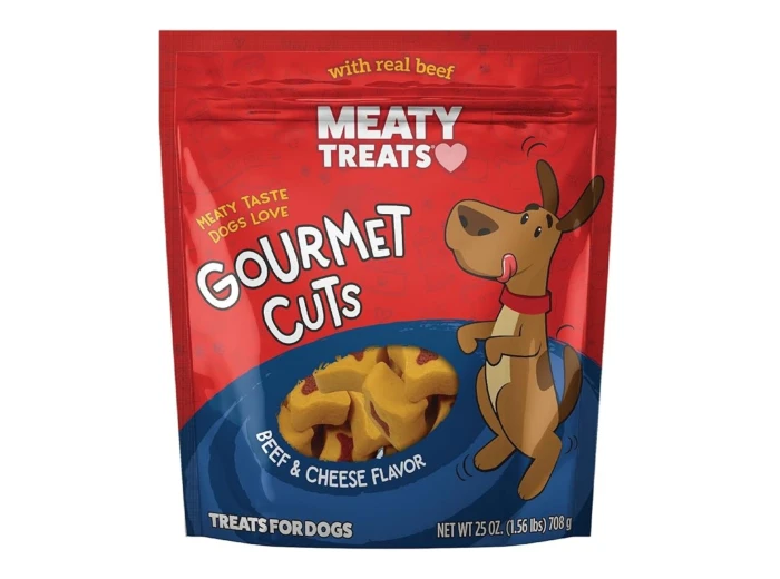 Meaty Treats Gourmet Cuts Beef/Cheese 25oz.