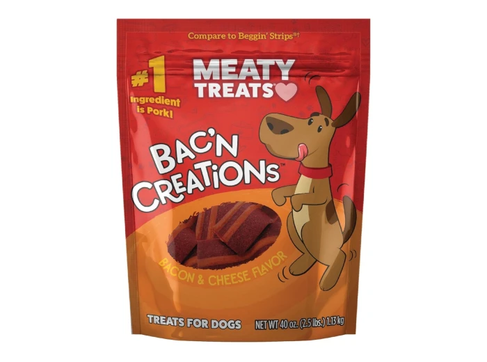 Meaty Treats Bac'N Creations Bacon/Cheese 40oz.