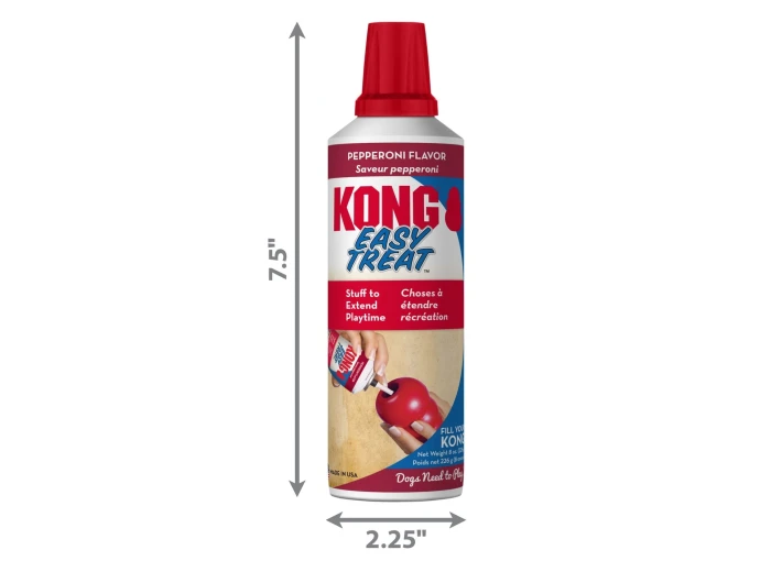 KONG Easy Treat Paste Dog Treat Pepperoni 1ea/8 oz