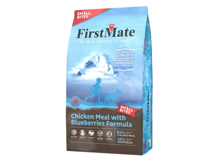 Firstmate Dog Limited Ingredient Grain Free Small Bites Chicken Blueberry 4Lb