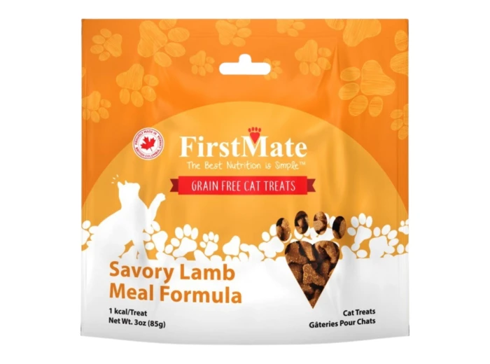 Firstmate Cat Grain Free Savory Lamb Treat 3oz.
