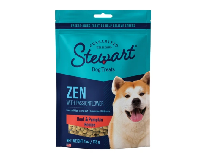 Stewart Zen w/Passionflower Freeze Dried Dog Treats for Stress Beef & Pumpkin, 1ea/4oz.