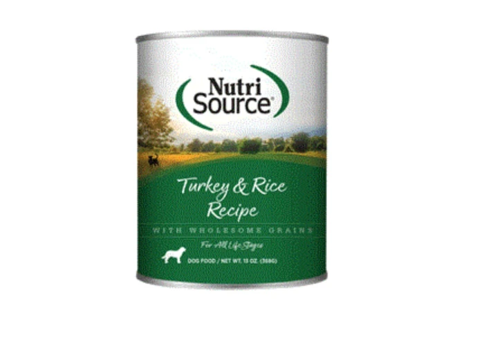 Nutrisource Dog Turkey & Rice 13Oz (Case of 12)
