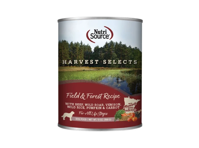 Nutrisource Dog Harvest Selects Field & Forest 13Oz (Case of 12)