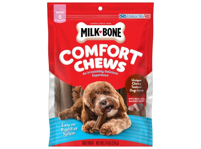 Milk-Bone Mini Comfort Chews Dog Treats Beef 1ea/7.4 oz