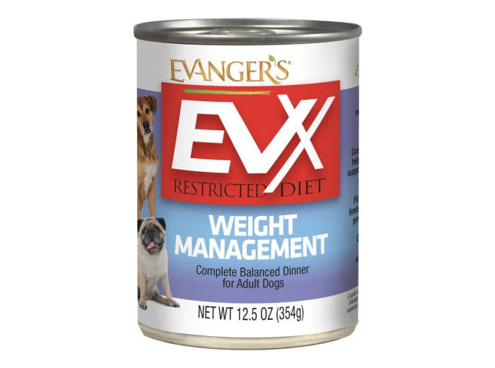 Evanger's EVx Restricted Diet Weight Management Wet Dog Food 12.5oz. (Case of 12)
