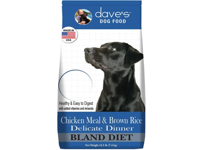 Dave's Cat's Delicate Dinners (Easy To Digest) Chicken Meal; Rice and Oatmeal 16 Lbs