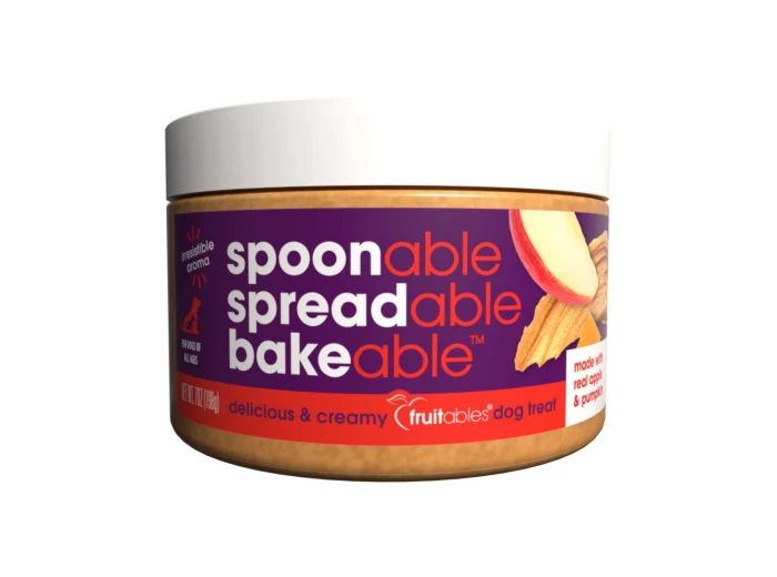 Fruitables Spreadables Creamy Dog Treat Real Apple and Pumpkin, 1ea/7oz.