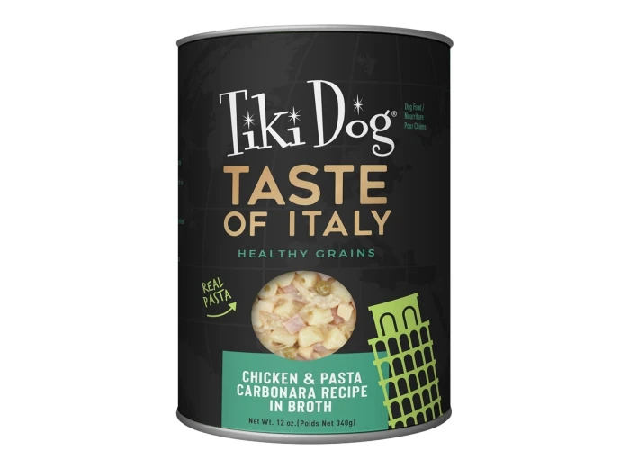 Tiki Pet Dog Gourment Italian Chicken 12oz. (Case of 8)