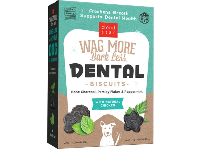 Cloud Star Dog Dental Chicken Charcoal 14oz.