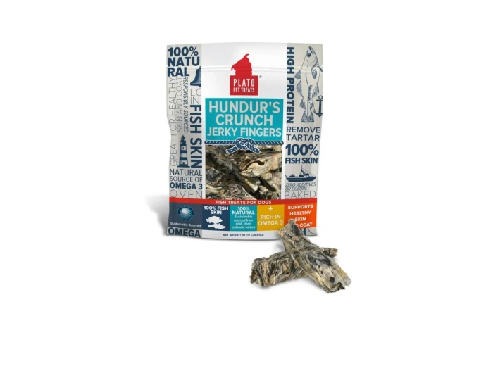 Plato Dog Grain Free Hunder Crunch Finger 5Lb