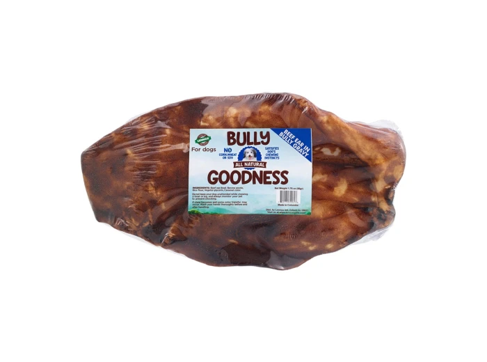 Lennox Bully Goodness Beef Ear Large (Case of 18)