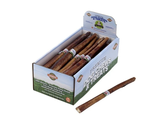 Lennox Natural Bully Stick 12" Odorfree Display Box (Case of 45)