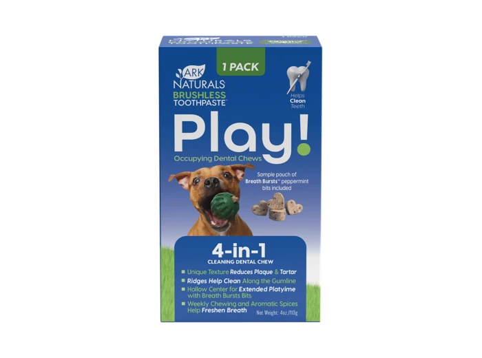 Ark Naturals Dog Brushless Play! 1 Pack