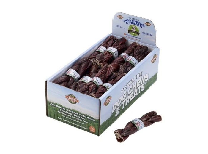 Lennox Braided Beef Gullet 12" Display Box (Case of 15)