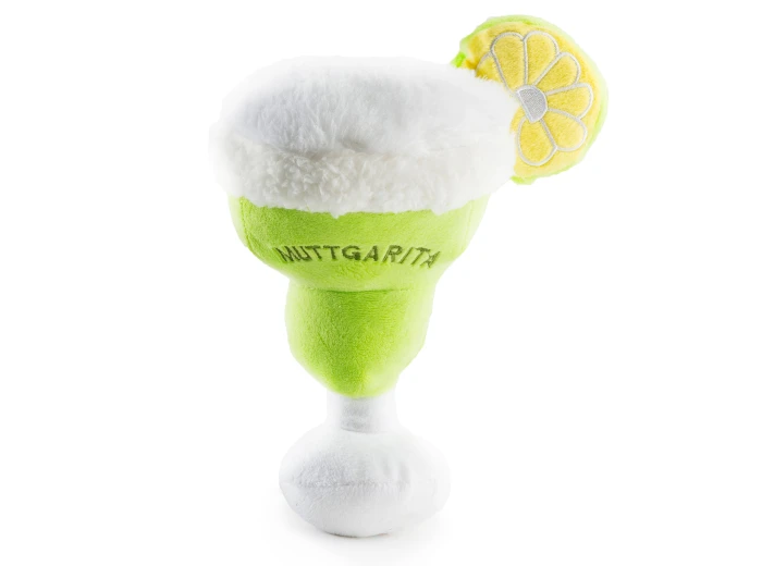 Muttgarita Toy Squeaker Dog Toy