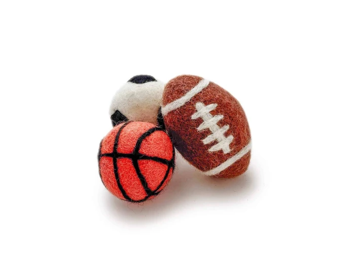 Sporty Pet Eco Toys/Fresheners - Set of 3 PACKAGE FREE