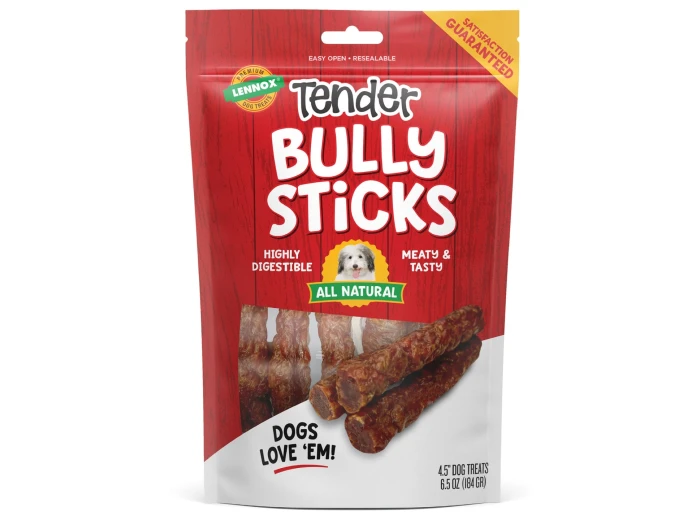 Lennox Tender Dog 4" 6.5oz. Bully Sticks