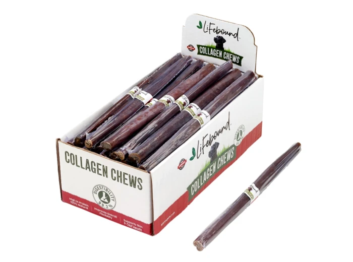 Lennox Lifebound Dog 12" Collagen Stick Display Box (Case of 40)