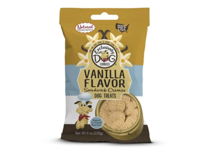 Exclusively Pet Sandwich Cremes Vanilla 8oz.