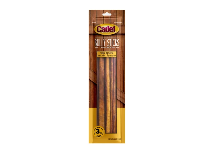 Cadet Large Bully Sticks 1ea/Large 3 ct