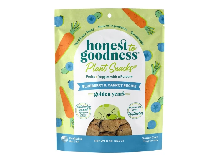 Honest To Goodness Golden Years Senior Treats Blueberry/Carrot 8oz.