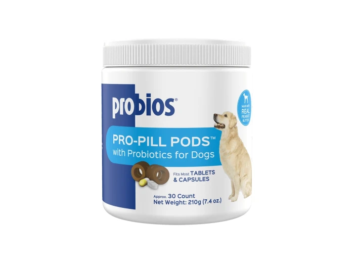 Probios Pro-Pill Pods with Probiotics for Large Dogs Peanut Butter 30 count