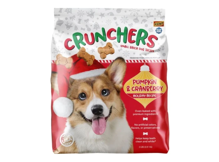 Crunchers Holiday Recipe Dog Biscuit Pumpkin/Cranberry 2Lbs.
