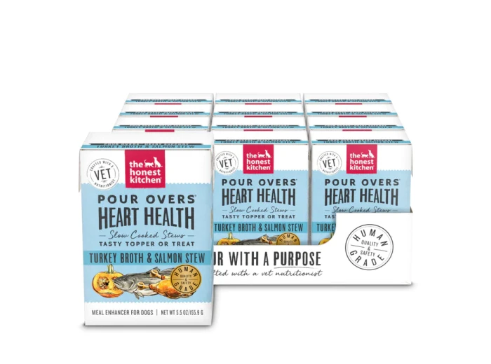 The Honest Kitchen Dog Grain Free Pour Over Heart Salmon 5.5Oz