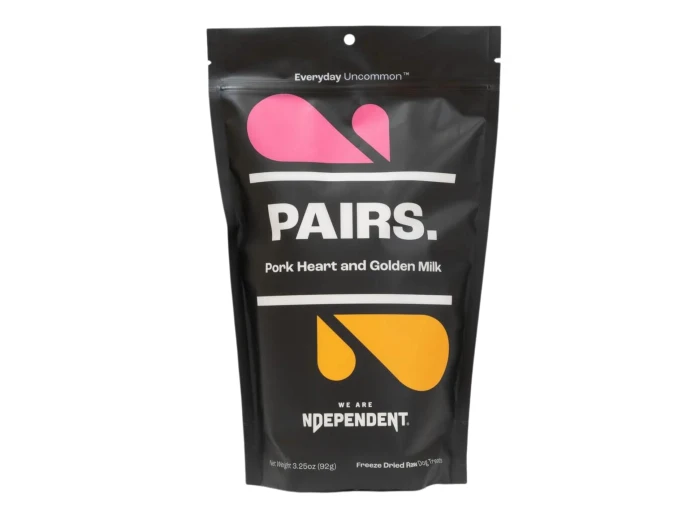 Ndependent Dog Pairs Freeze-Dried Pork With Milk 3.25oz.