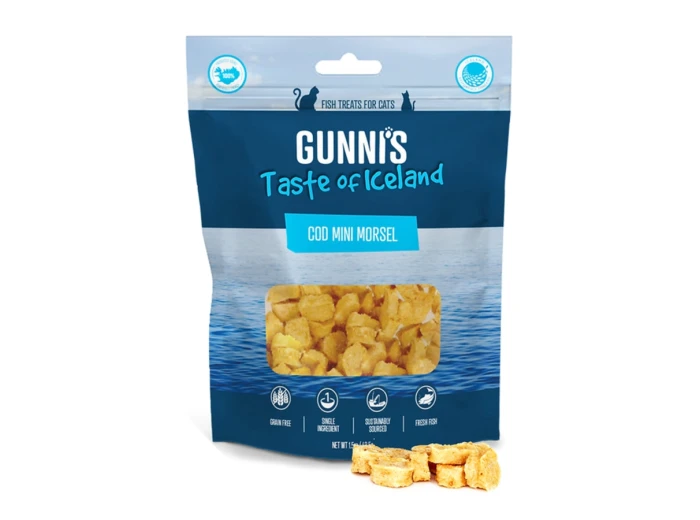 Gunnis Cat Mini Morsel Cod 1.5oz.