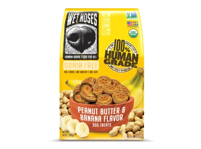 Wet Noses Dog Grain Free Peanut Butter Banana 14oz.