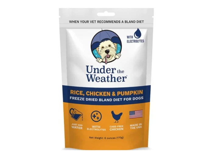 Under The Weather Bland Diet For Dogs Chicken/Rice/Pumpkin 6oz.