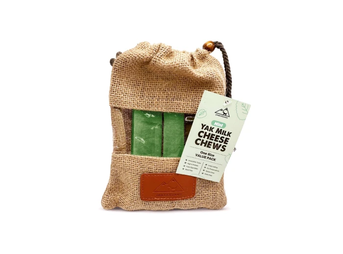 Mint Yak Milk Chews - Large Sized Value Pack - 3 Count
