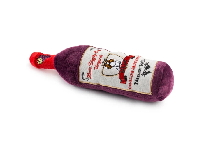 Cavalier Sauvignon Toy Squeaker Dog Toy