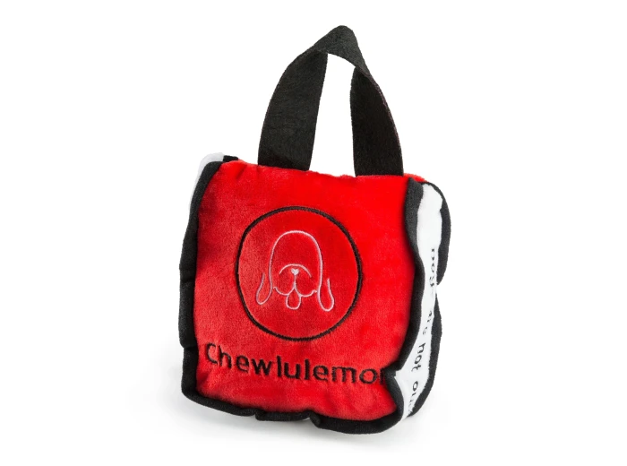 Chewlulemon Tote Bag Squeaker Dog Toy