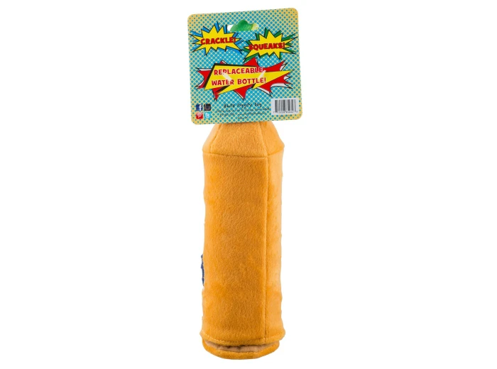 Grrrona Beer Water Bottle Crackler Toy Squeaker Dog Toy