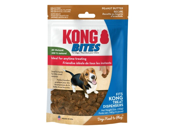 KONG Bites Dog Treats Regular Peanut Butter 1ea/5 oz