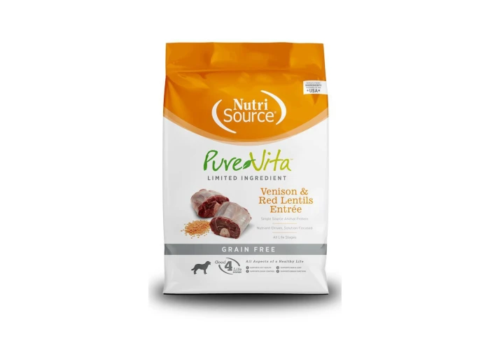Pure Vita Dog Grain Free Venison 5Lb