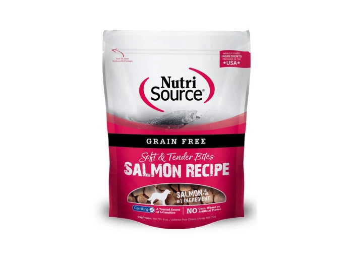 Nutrisource Dog Grain Free Treat Salmon 6oz.